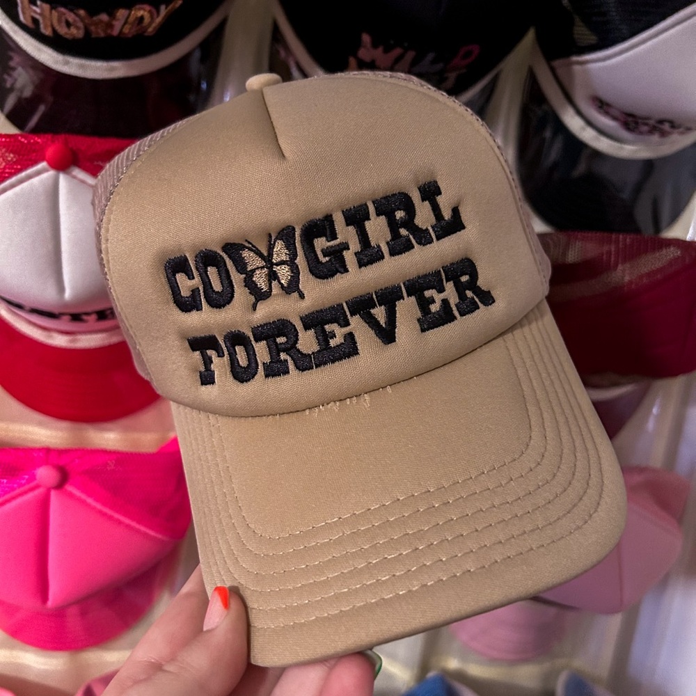 Cowgirl Forever Trucker